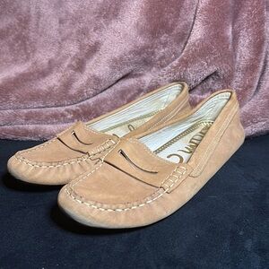 Sam Edelman Tan Loafers Size 6